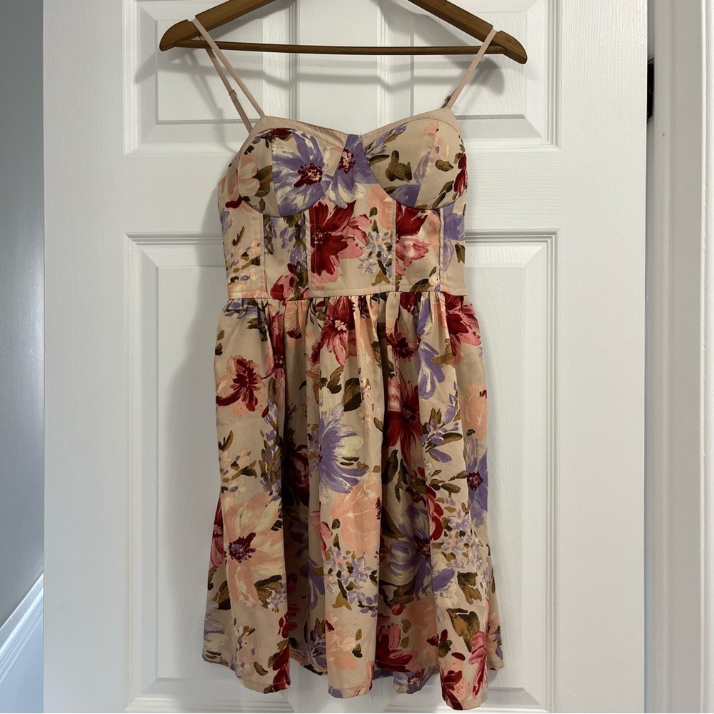 NWT B.O.G Collective Floral Dress